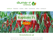 Tablet Screenshot of duna-r.hu